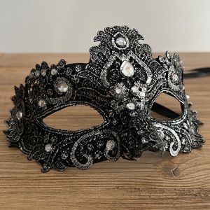 Embroidered Masquerade Mask